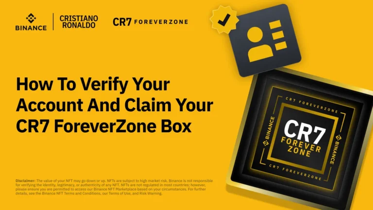 CR7 Binance ForeverZone box